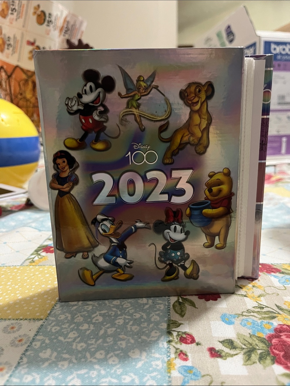 Disney 2023 Holographic Keepsake Book – Rainbow Finish with Classic Characters